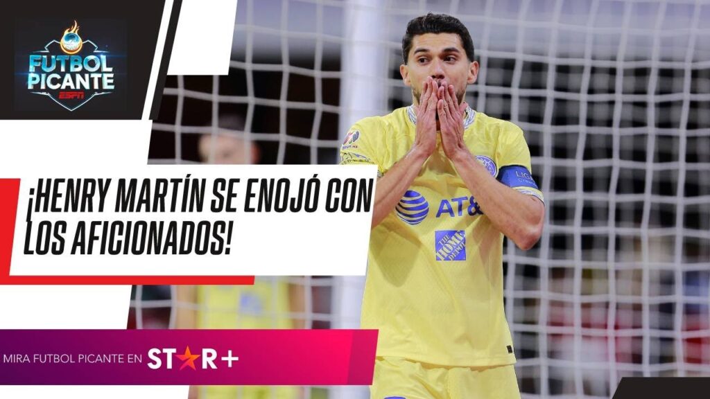 ¡SE ENOJÓ HENRY MARTÍN! El delantero del América terminó MUY MOLESTO con los abucheos en el Azteca