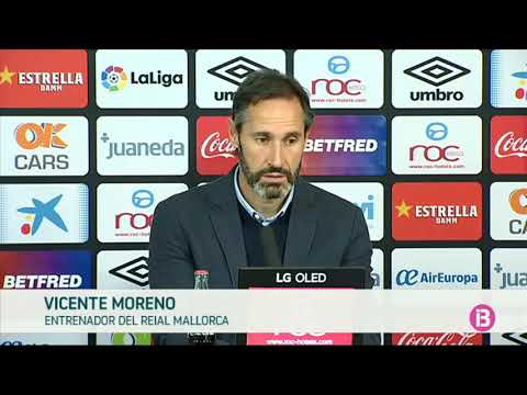 Vicente Moreno, sorprès per l’absència de Baba Rahman