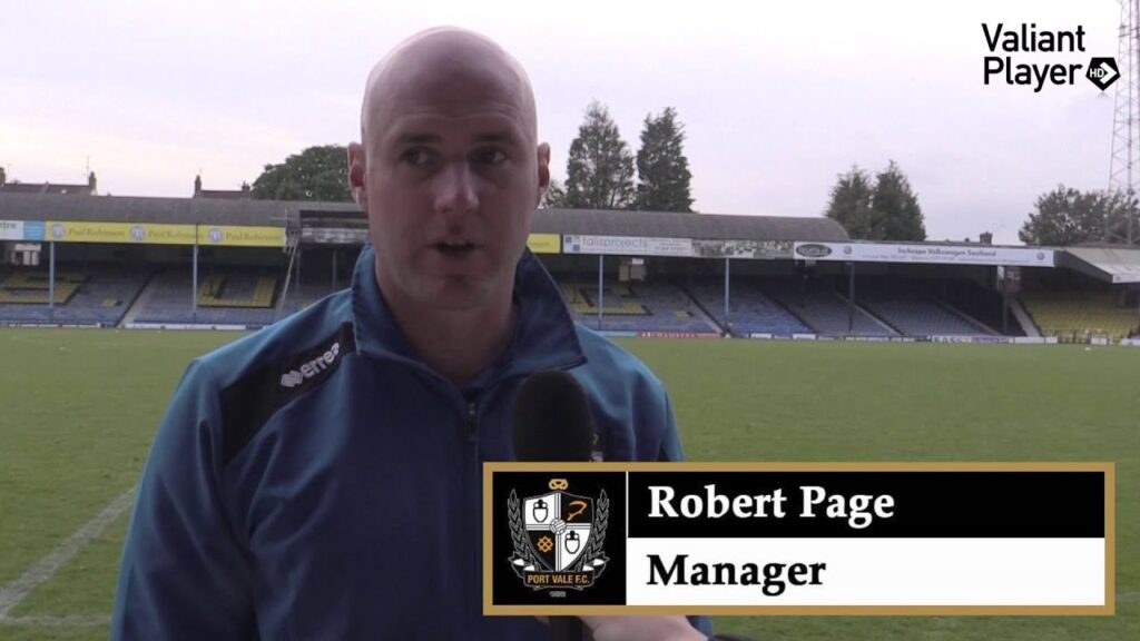 Freeview: Rob Page Post Southend United (A) - 2015/16