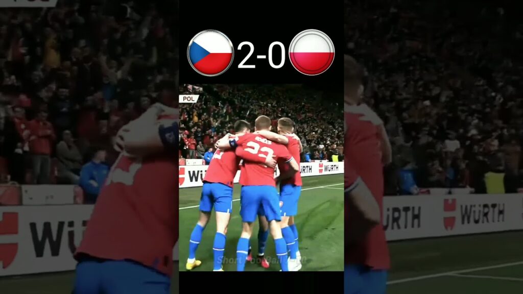 Poland Vs Czech Republic Euro 2024 Qualifying 💥 Lewandowski Moments #shorts #lewandowski #football