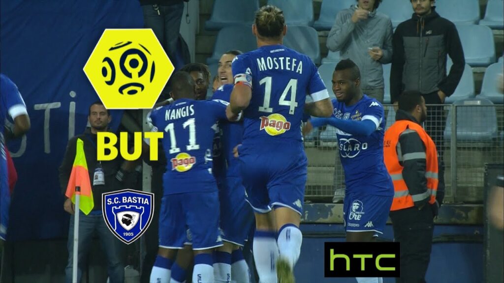 But Ellyes SKHIRI (6' csc) / SC Bastia - Montpellier Hérault SC (1-1) -  / 2016-17
