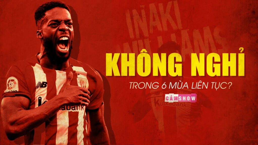 Vì sao Inaki Williams có thể thi đấu KHÔNG NGỪNG NGHỈ trong 6 mùa liên tục?