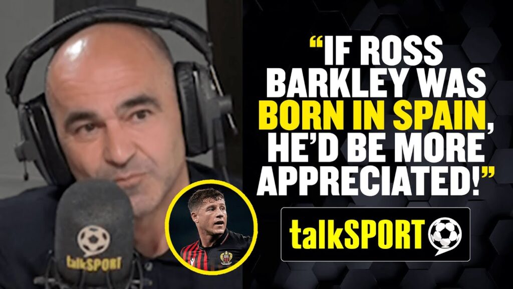 "ROSS IS MISUNDERSTOOD" 😩 Roberto Martinez says if Ross Barkley was Spanish he'd be more appreciated