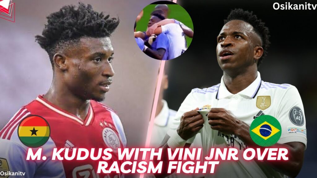 MOHAMMED KUDUS JOINS VINICIUS JR ON F!GHT🇬🇭PARTEY, KUDUS BIG TRANSFER NEWS + BLACK STARS IN LALIGA