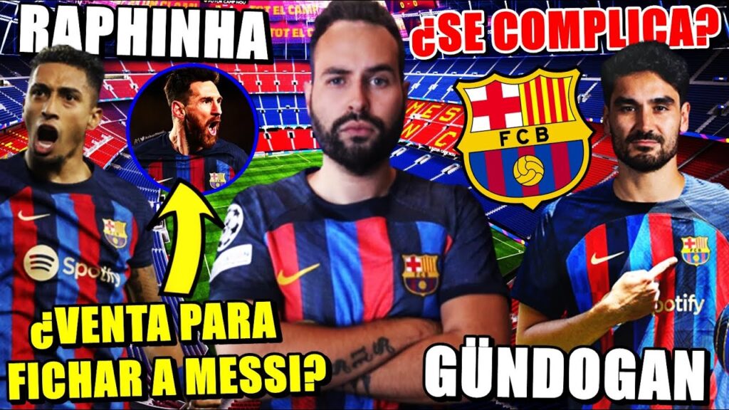 🚨¿VENTA de RAPHINHA para FICHAR a MESSI? - Se COMPLICA el FICHAJE de GÜNDOGAN ¡El CITY APRIETA!