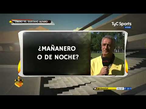 Líbero vs Gustavo Alfaro Líbero vs Gustavo Alfaro