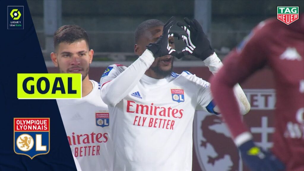 Goal Karl TOKO EKAMBI (46' - OLYMPIQUE LYONNAIS) FC METZ - OLYMPIQUE LYONNAIS (1-3) 20/21