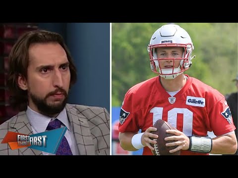 FIRST THINGS FIRST | Nick Wright say Mac Jones looks like clear lead dog among Patriots quarterbacks