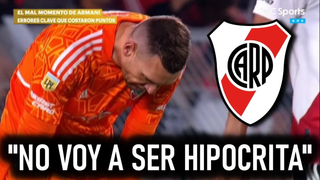 El Informe de TyC sobre el Mal Momento que atraviesa Franco Armani arquero de River Plate