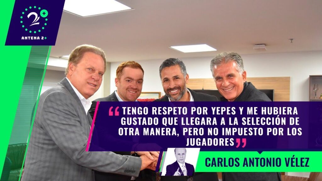 Carlos Queiroz debe trabajar tranquilo e independiente... El primero que debe entenderlo es Yepes