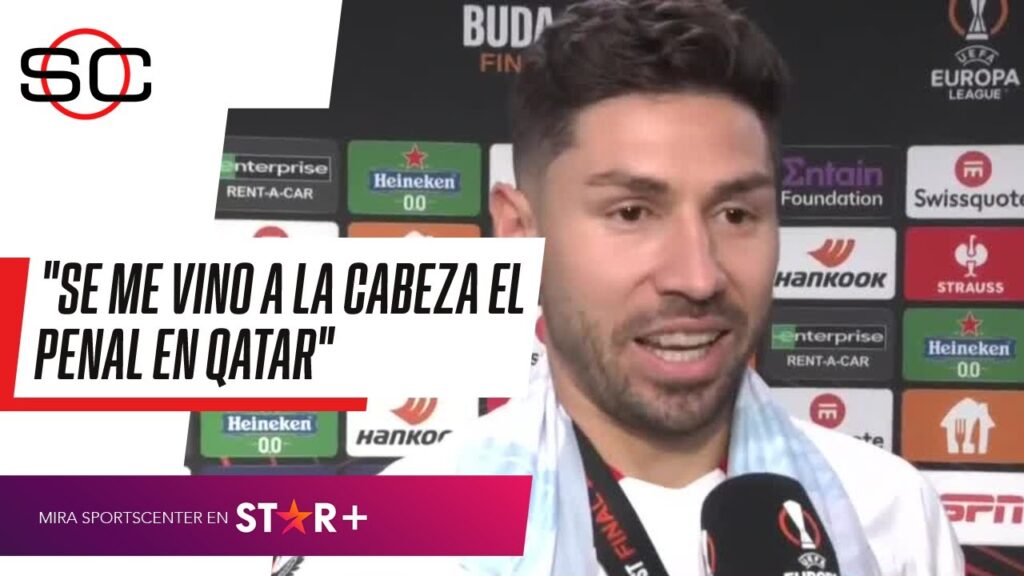 "SE ME VINO A LA CABEZA EL RECUERDO DEL PENAL EN QATAR": Gonzalo Montiel IMPERDIBLE con SportsCenter