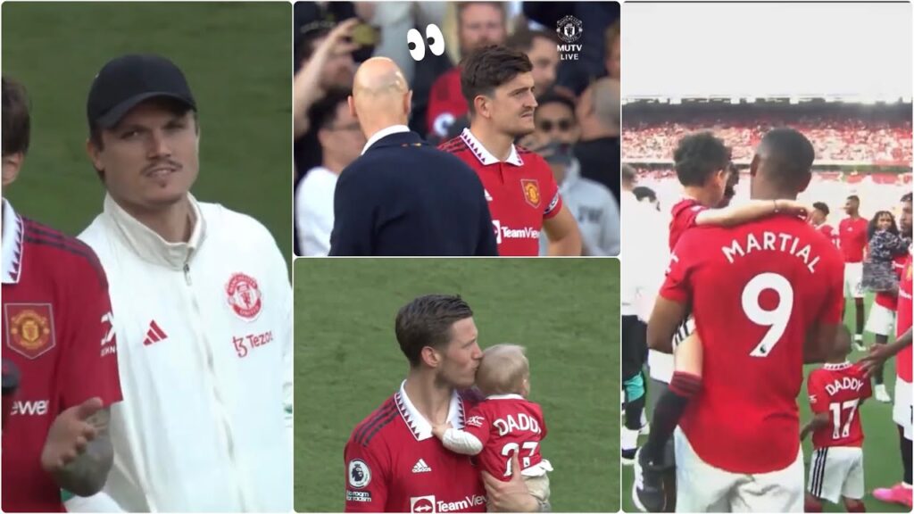 Maguire, Weghorst, Sabitzer & Martial Old Trafford Farewell ? 😭