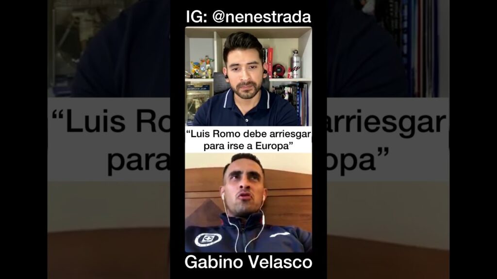 “Luis Romo debe ir a Europa” - Gabino Velasco #shorts