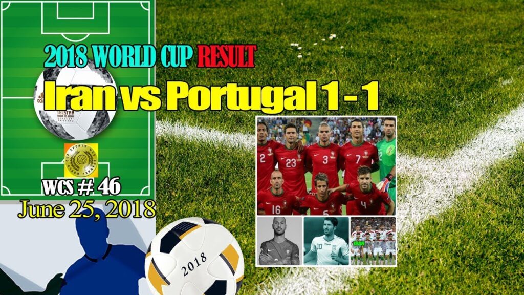 Iran vs Portugal 1-1 - WCS 46