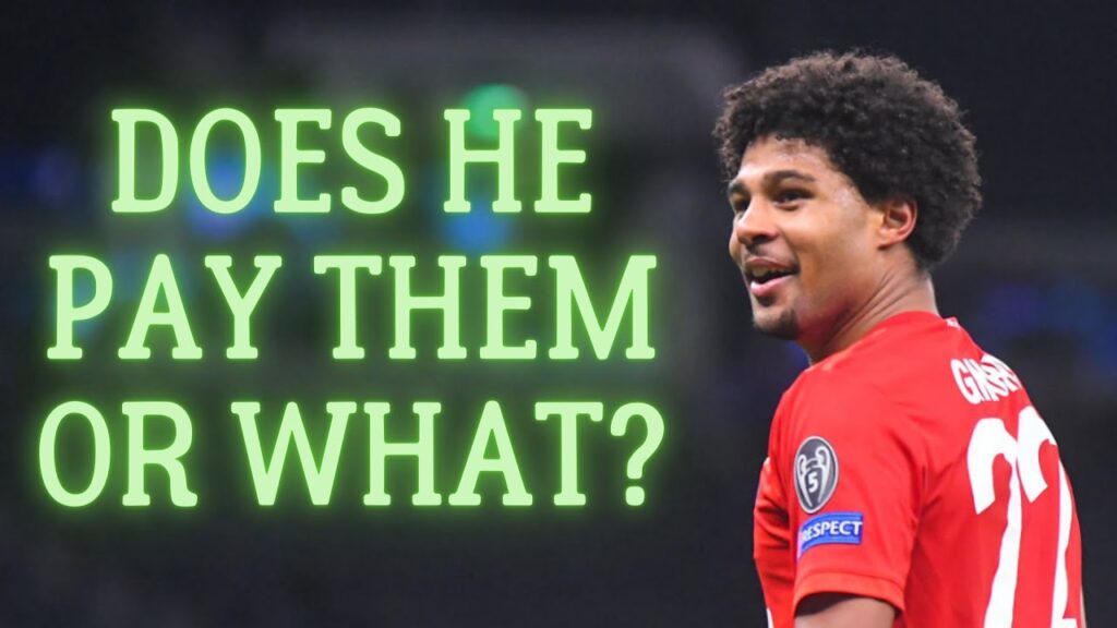 Serge Gnabry's opponents always help him score goals