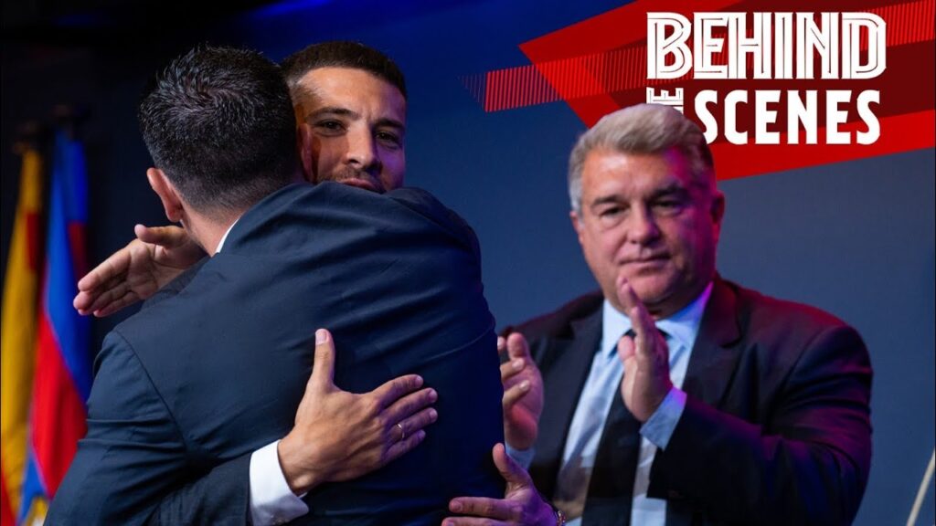 BEHIND THE SCENES of JORDI ALBA’s emotional farewell 💙❤️ BEHIND THE SCENES of JORDI ALBA's emotional farewell 💙❤️