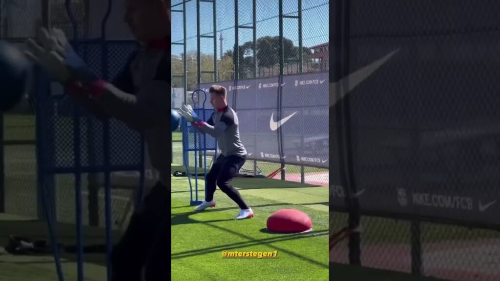 Marc-André ter Stegen FC Barcelona Goalkeeper Training 🔥