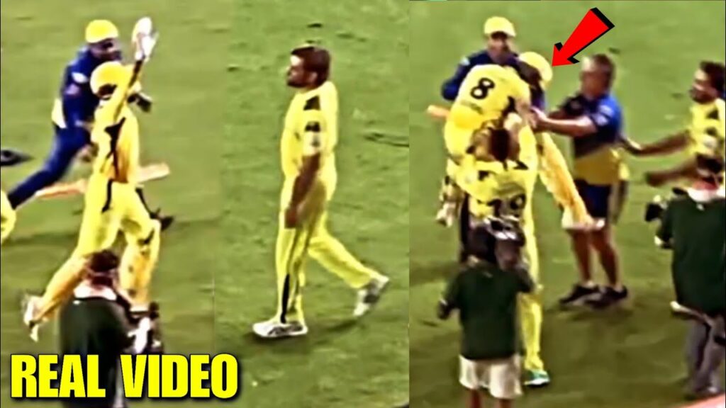 Watch MS Dhoni crying after lifting Ravindra Jadeja when CSK won the IPL 2023 Final in last over