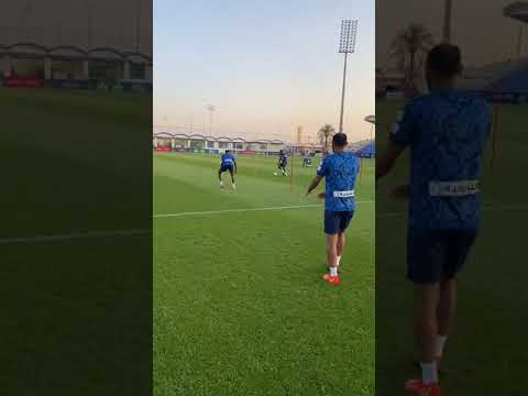 ايغالوا وناصر الدوسري في تدريبات الهلال 😂💙#الهلال