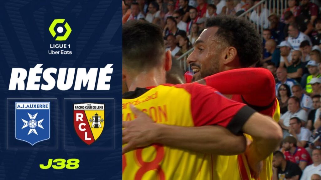 AJ AUXERRE - RC LENS (1 - 3) - Résumé - (AJA - RCL) / 2022-2023