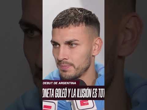 "ME DOBLÉ UN POQUITO EL TOBILLO, PERO ESTOY BIEN": Leandro Paredes tranquilizó a todos | #Shorts