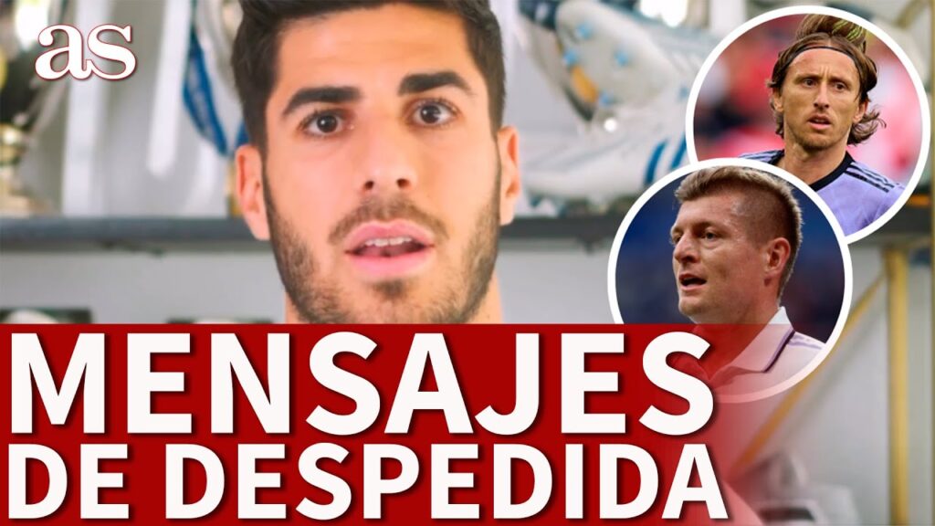 ADIÓS de MARCO ASENSIO al REAL MADRID: KROOS, MODRIC, MINA BONINO, CARVAJAL... | REACCIONES | AS