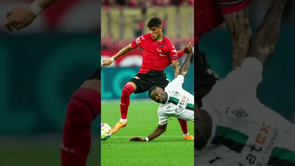 #pierohincapié #pierohincapie #roja y #asistencia con el #bayerleverkusen en #bundesliga 🔥