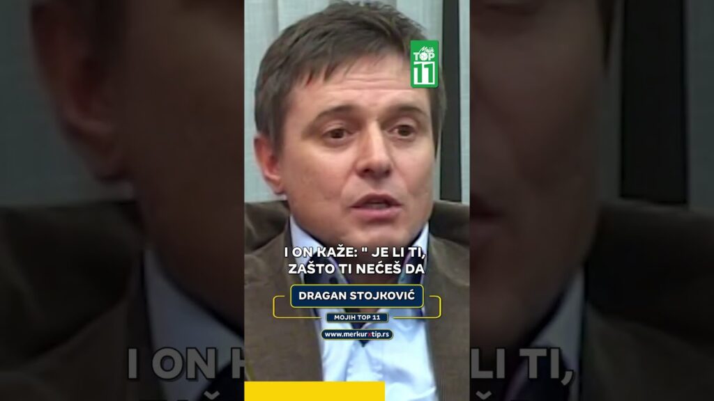 Stane mi je rekao da idem kod Džaje po ispisnicu - Dragan Stojković - Mojih TOP 11