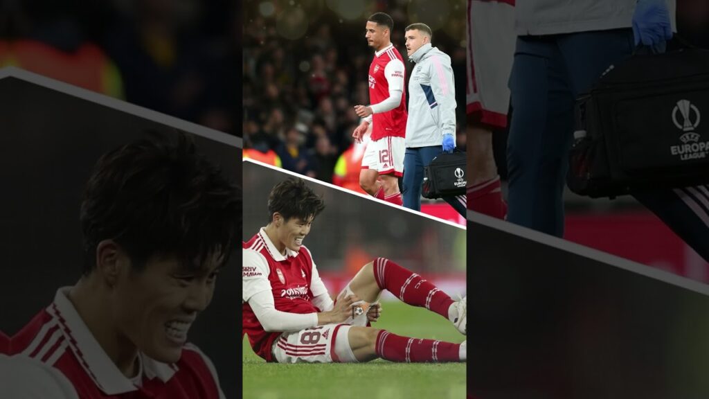 Arsenal sweating on William Saliba and Takehiro Tomiyasu injuries | Football News #football