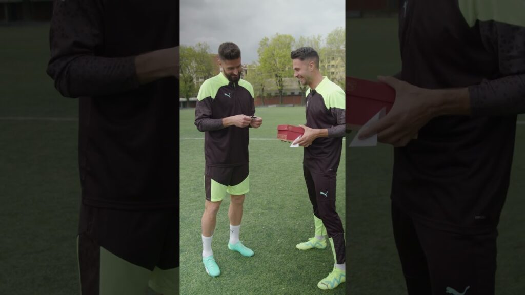 Quanti palleggi riesci a fare? ⚽️🍊🎾🏓 Pick the ball challenge con Olivier Giroud