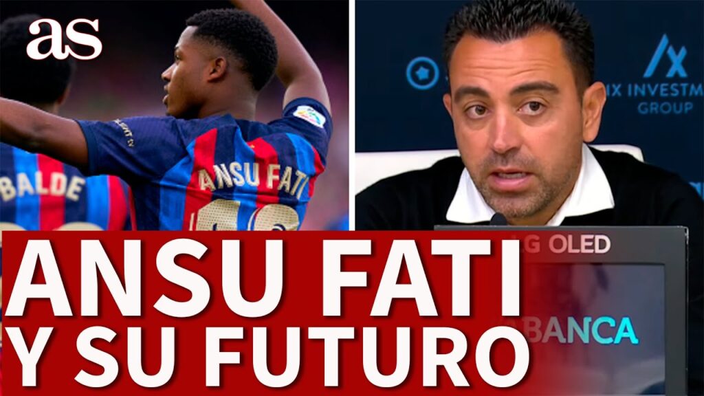 XAVI sobre ANSU FATI: ELOGIOS a SU TEMPORADA y FUTURO en ENTREDICHO | CELTA 2 - BARCELONA 1 | AS