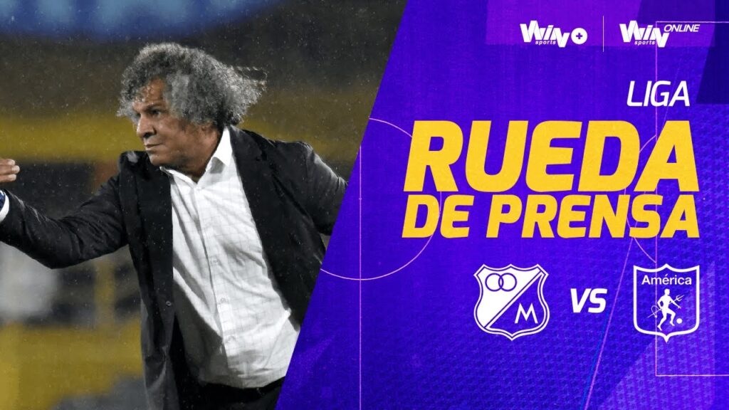 Rueda de prensa de Millonarios tras su partido con América Rueda de prensa de Millonarios tras su partido con América