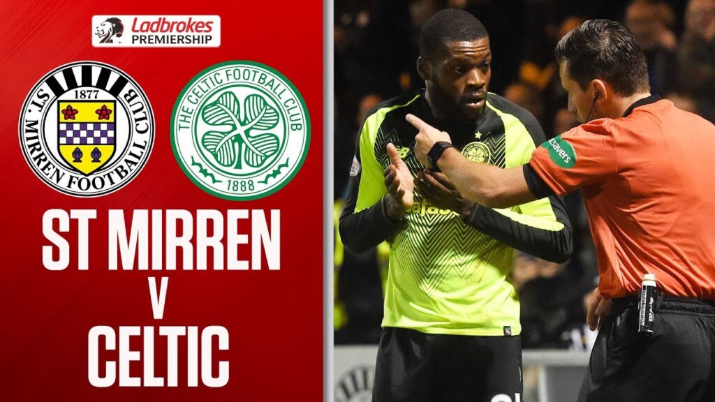 St Mirren 0-0 Celtic | Ntcham Sees Red in Stalemate! | Ladbrokes Premiership