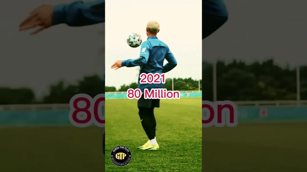 Phil Foden Value 2018 to 2023 #shorts #footballshorts #foden