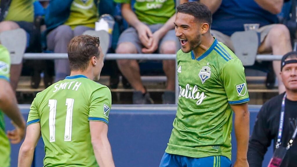 May 11, 2019: Cristian Roldan hits a beautiful volley for the second week in a row