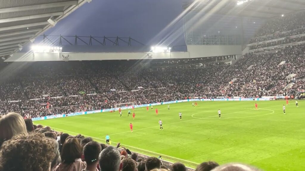 “Hey Callum Wilson ooh aah, I wanna knowwwww” chanted as he scores to make it 3-1 vs Brighton