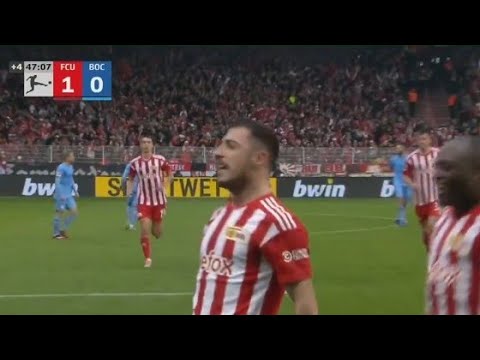 Union Berlin vs VFL Bochum 1-1 Josip Juranovic score to earn a point for Union Match recap