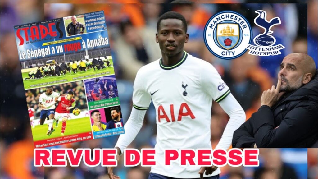 📰: Après Arsenal PAPE MATAR SARR veut enchaîner contre Man City ce soir : Le Barça et le Real ont