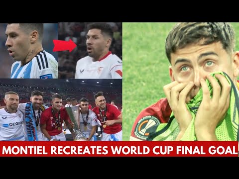 Montiel Recreates the World Cup Final Goal | Dybala in tears😥 Montiel Recreates the World Cup Final Goal | Dybala in tears😥