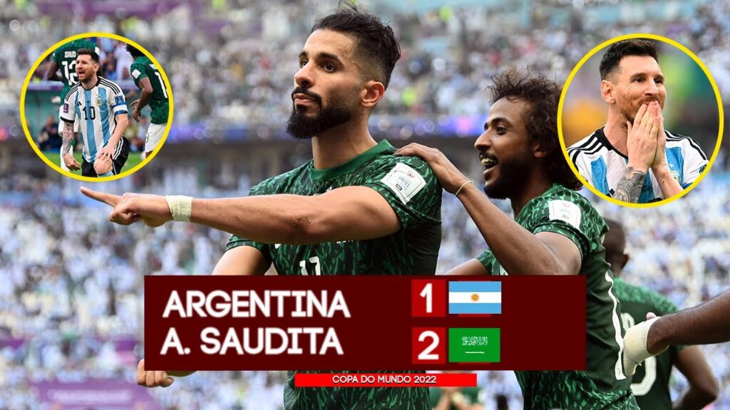 Argentina 1 x 2 Arábia Saudita - Melhores Momentos (FULL HD 1080p) Copa do Mundo Qatar 2022