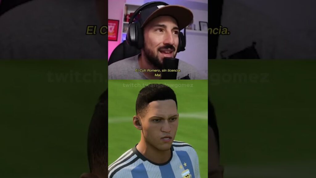 🇦🇷👀 Así es ARGENTINA en FIFA 23 #shorts