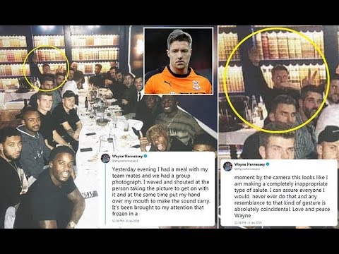 FA to probe Crystal Palace keeper Wayne Hennessey's 'Nazi salute'