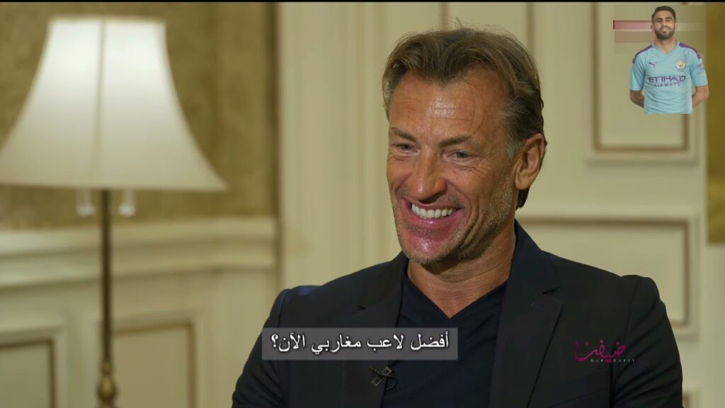 Ryad Mahrez/ Hervé Renard أسمع كلام هرفي رنار عن رياض محرز