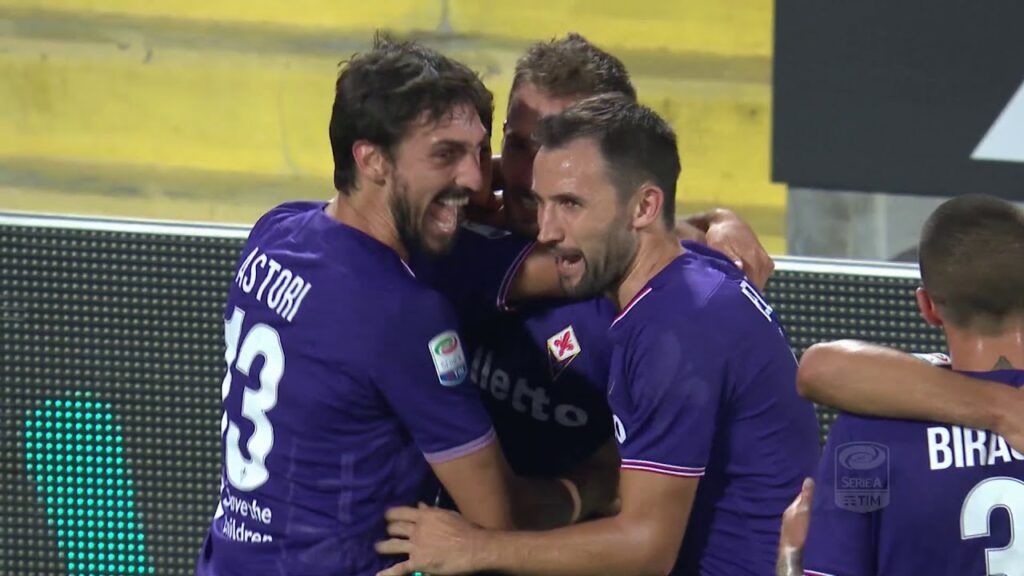 Il gol di Pezzella - Fiorentina - Bologna 2-1 - Giornata 4 - Serie A TIM 2017/18