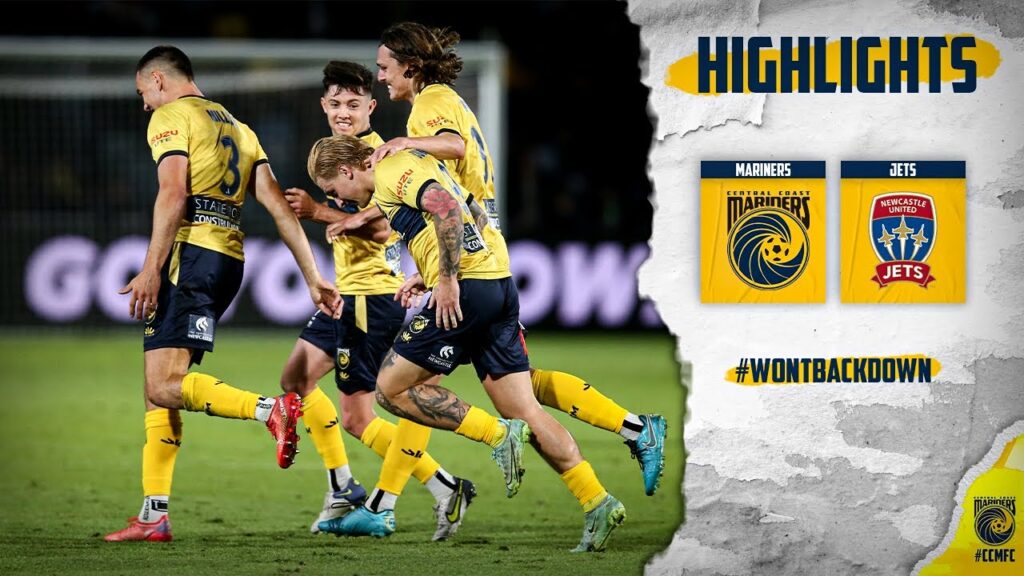 HIGHLIGHTS: Central Coast Mariners v Newcastle Jets | Isuzu UTE A-League MW10