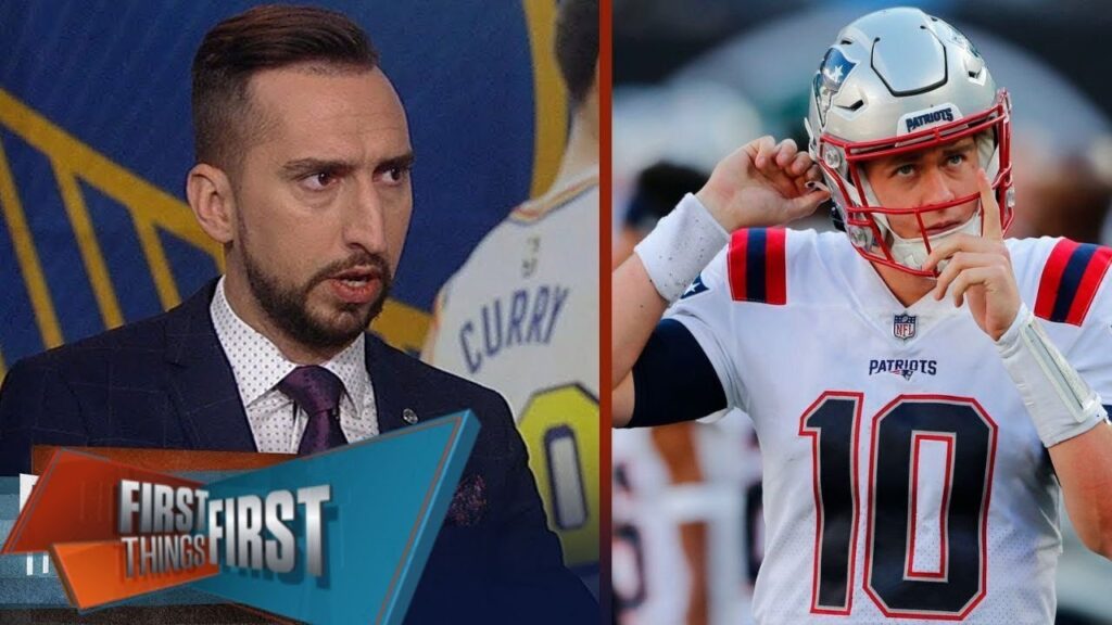 FIRST THINGS FIRST | Nick Wright "believes" QB Mac Jones will bounce back under OC Bill O'Brien!