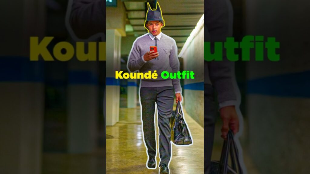 Outfits ￼de Jules Koundé 👖🧥👕👟