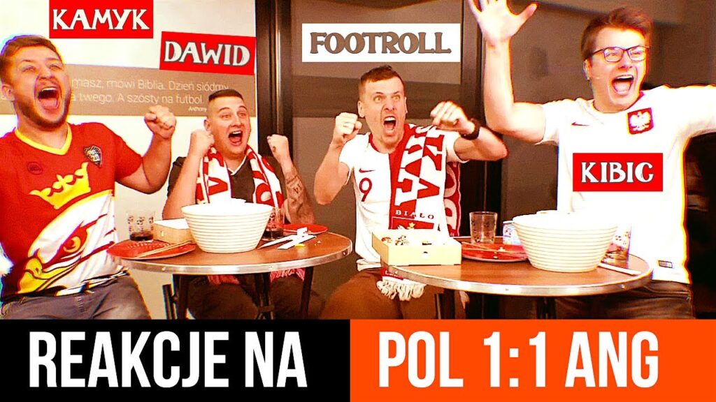 POLSKA 1:1 ANGLIA | REAKCJE NA MECZ! POLSKA 1:1 ANGLIA | REAKCJE NA MECZ!