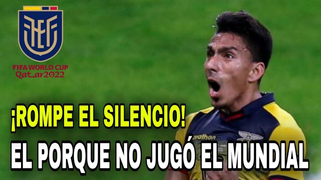 ⛔ MIRA PORQUE ¡¡NO JUGÓ en el  MUNDIAL ÁNGEL MENA ni un SOLO MINUTO con ECUADOR!! 🇪🇨😶