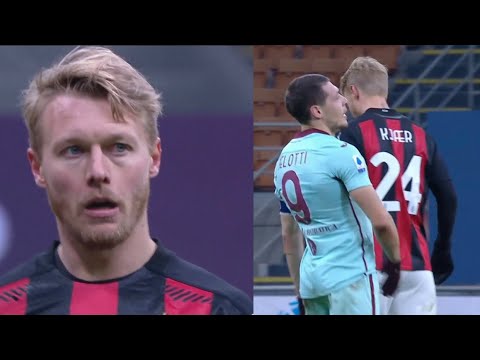 Simon Kjaer vs Torino | Belotti in his Pocket 💪🏻🇩🇰